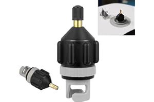 JGR SELECT Adaptador Válvula para Canoa – Convertidor de Válvula para Bomba de Aire - Accesorio Adaptador para Inflar Canoa, Sup, Paddle Board, Bote Inflable, Kayak