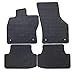 Produktbild GERCAR Passgenaue Gummimatte 4-teilig in schwarz (B014) für VW Golf VII ab 11/2012, Golf VII Variant ab 08/2013, Golf VII Alltrack ab 04/2015 Passform Fußmatten inklusive Befestigungssystem