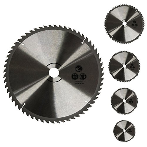 Kreissägeblätter / 160mm bis 400mm wählbar / 24 bis 100 Zähne wählbar / Wolframstahl - Wechselzahn - Trapezzahn / Kreissägeblatt Sägeblatt Sägeblätter - Auswahl: 210mm 40 Zähne