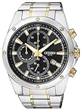 Citizen Herren-Armbanduhr Chronograph Quarz Edelstahl AN3534-51E