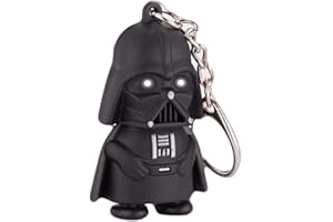 PIMP MY SHOES Collectors Cartoon Light Up & Sound Keyrings chain chains bag clip charm for Christmas Birthday Stocking Filler Novelty Small Gift Set Ideas for Kids Men Women stormtrooper