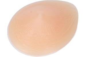 ‎FABATER Silikonowe Protezy Piersi Po Mastektomii dla Chorych na Raka Piersi, Damskie Protezy Piersi w Kształcie Kropli Wody, Lewe Prawe Uniwersalne Sztuczne Piersi, Jeden Kawałek (250g)