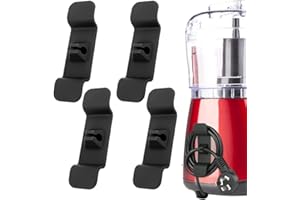 BELUGSIN 4 organizery do kabli kuchennych, uchwyty na kable, organizer, do urządzeń kuchennych, wielofunkcyjne, prowadzenie kabli