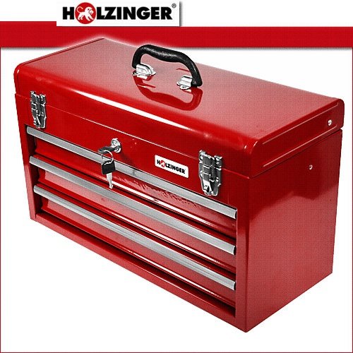 Holzinger Werkzeugkoffer HWZK500-3 – kugelgelagert (3 Schubladen + 1 Fach) - 2
