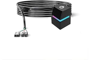 WNYINYY Bouton Power PC Externe 4m Noir, PC Power Button Bouton d'alimentation du PC Bouton de démarrage Externe Câble d'extension 400CM Les Instructions d'installation sont incluses