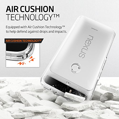 Spigen Ultra H  brido SGP11796 - Funda para Nexus 6P  tecnologia de coj  n de aire   cristal claro