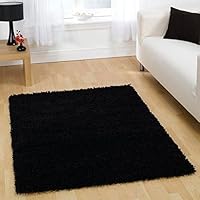 Rugs With Flair Alfombras de Buena Calidad - 9 Tamaños Disponibles - Nordico - Negro Cariboo - Negro, 80cm x 150cm (2'8'' x 5')