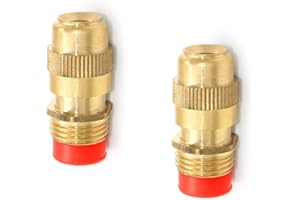 SRJQXH 2 Pcs Adjustable Brass Garden Watering Misting Sprayer Sprinkler Heads Nozzles Atomizing Nozzle, M22 External Thread Connection Brass Atomizing Nozzle, Spray Diameter About 1-4 Meters
