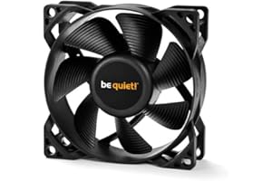 be quiet! Pure Wings 2 (80mm) PC Case Cooling Fan BL044 black