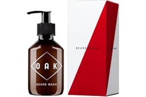 OAK BEARD WASH, Shampoing à barbe, savon à barbe (200 ml)