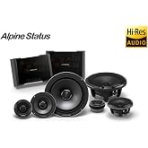 Alpine HDZ-653 Alpine Status Hi-Res 6-1/2" (16,5 cm) 3 Yollu Komponent Hoparl&ouml;r Seti