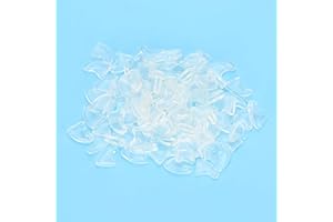 TMISHION Katzen-Nagelkappen, Hundepfoten-Anti-Kratz-Klauen-Schutzhüllen, 100 Stück, Weiche Haustier-Katzen-Nagelkappen, Abdeckung mit Kleber für Katzen und Hunde (L)