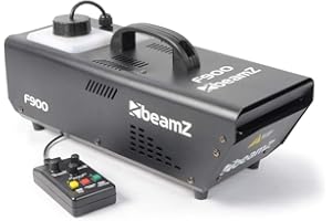 beamz F900 Fazer Haze Machine for DJ Equipment – Professional Atmospheric Fog Generator, Ideal for Stage Smoke Effects, Parties, and Events, Hazer Smoke Machine