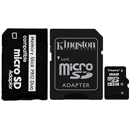 16GB-Micro-SD-Memory-Card-with-MS-PRO-DUO-Memory-Stick-Adapter-For-Digital-Cameras-Mobile-Phones-Video-Games-By-UkMobileAccessories