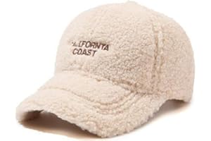 DURINM Baseball cap Winter Cappello Invernali Cappellino in Lana Berretto da Unisex Cappelli Donna Agnello Lana Baseball Invernale Pile Uomo