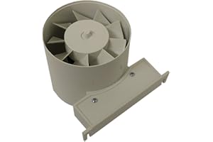 Manrose ID100T Inline Fan with Electric Time and Bracket