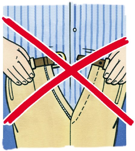 WENKO Inch Master 4974010500 Bunddehner – dehnt Kleidungsstücke, Kunststoff, 31-67 x 3.5 x 12 cm, Weiß - 6