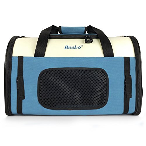 Becko-Expandable-Foldable-Pet-Carrier-Travel-Handbag-with-Padding-and-Extension