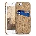 Produktbild kwmobile Schutzhülle für Apple iPhone SE / 5 / 5S mit Fächern – Hardcase Hülle in Hellbraun