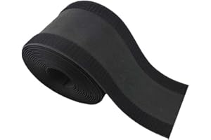 ELEGANTTIN Floor Cable Cover Protector Cable Grip Cords Cable Protector Carpet Cord Cover Cable Management 4 Inch Width x 3.3 Feet Length for Office Carpet