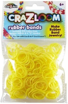 Cra-Z-Loom Refill Pack Rubber Bands Yellow