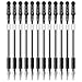 Price comparison product image Gel Pen - Office Signature Pen 0.5MM Pen Office Stationery Supplies 12 PCs/Box Black red