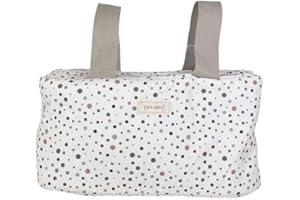 Cosamui Bolso Organizador para Carrito de Bebé, 2 Bolsillos Interiores - colecciones exclusivas - varios Diseños - Bolso bebé mediano pequeño