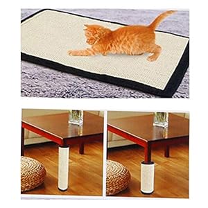 Pawaca Rascador Para Gatos, Sisal Gato Tabla Rascador, Mesa, Sofá, Silla, Patas de Muebles Para Evitar Arañazos
