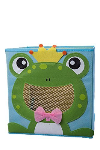 Caja plegable para guardar cosas y organizar armarios - Decoración infantil - Príncipe rana sonriente