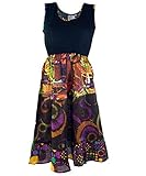 Minikleid Boho chic / Kurze Kleider