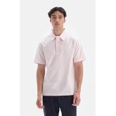 Dagi Erkek T-Shirt Dokuma Pembe