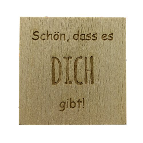 Holzwürfel für die Mama mit liebevollen Sprüchen eingraviert – Muttertag Geschenk - 8
