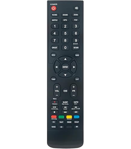 ALLIMITY Remplacer La Télécommande Adaptée à UNITED VD-TECH TV LED28H40 LED48HS60 LED32HS40 LED22H50 LED24H50 LED39HS40 LED40HS61 LED24HS40 LED24H42 LED40HS50 LED32HS51 LED32H45 LED32H60 LED32H50