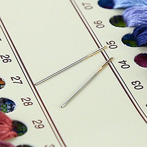 Labellevie Kreuzstich Stickerei DIY Handarbeit Stickpackung Set 65cm x 45cm: Vier Jahreszeiten - 8