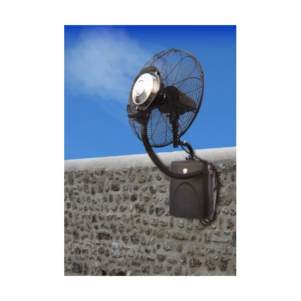 O Fresh 077 Ventilador De Agua Pulverizada De Pared De Alto