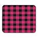 Produktbild AOHOT Mauspads Autumn Pink Buffalo Plaid Black Bright Cabin Check Checkered Mouse pad 9.5" x 7.9" for Notebooks,Desktop Computers Accessories Mini Office Supplies Mouse Mats