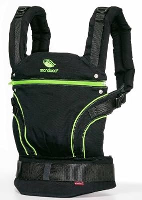 Manduca Porte-Bébé - Blackline - Noir et Vert
