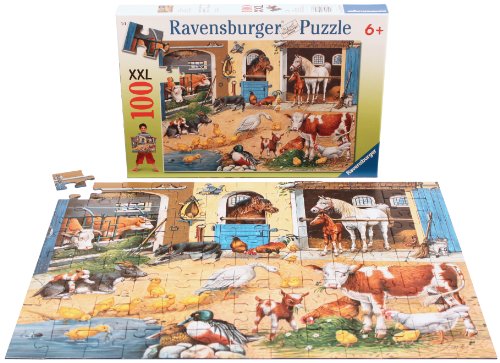 Ravensburger Animal Life XXL Jigsaw Puzzle (100 Pieces)