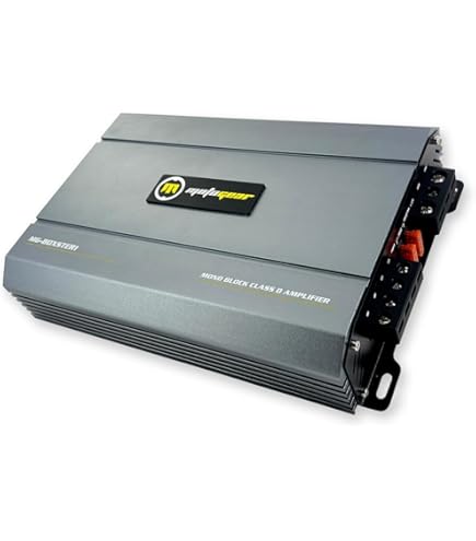 PIONEER GM-D1004 GM Digital Series Slim Compact 400-Watt 4