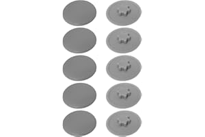 cyclingcolors 10x coprivite cappuccio plastica viti Torx copertura coperchi tappi, Grigio T30 16.5mm