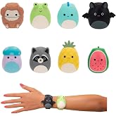 Squishmallows FigBands &Ccedil;oklu Paket - 8 FigBands - Seri 1-2'si 1 arada Fig&uuml;r ve Bant - Yaş 4+