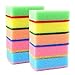 Produktbild Delicacydex Jiaying Square Mehrfarbiger Reinigungsschwamm 10 Stück - Gelb Grün Rosa Blau Orange