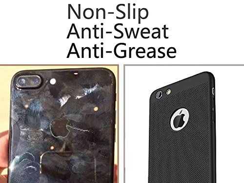 iPhone 6/6s Case, STANAWAY Hard PC iPhone 6/6s Cover[Free Screen Protector][Breathable ][Ultra Thin ][ Lightweight ][ Anti-Scratch]for iphone 6/6s case - 4.7inch slim-Black