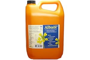 TEEGALERIE ANNO 1773 Alba Öl Rapsöl Buttergeschmack Butteröl 5 Liter + 2 leere Glasflaschen 1 Liter