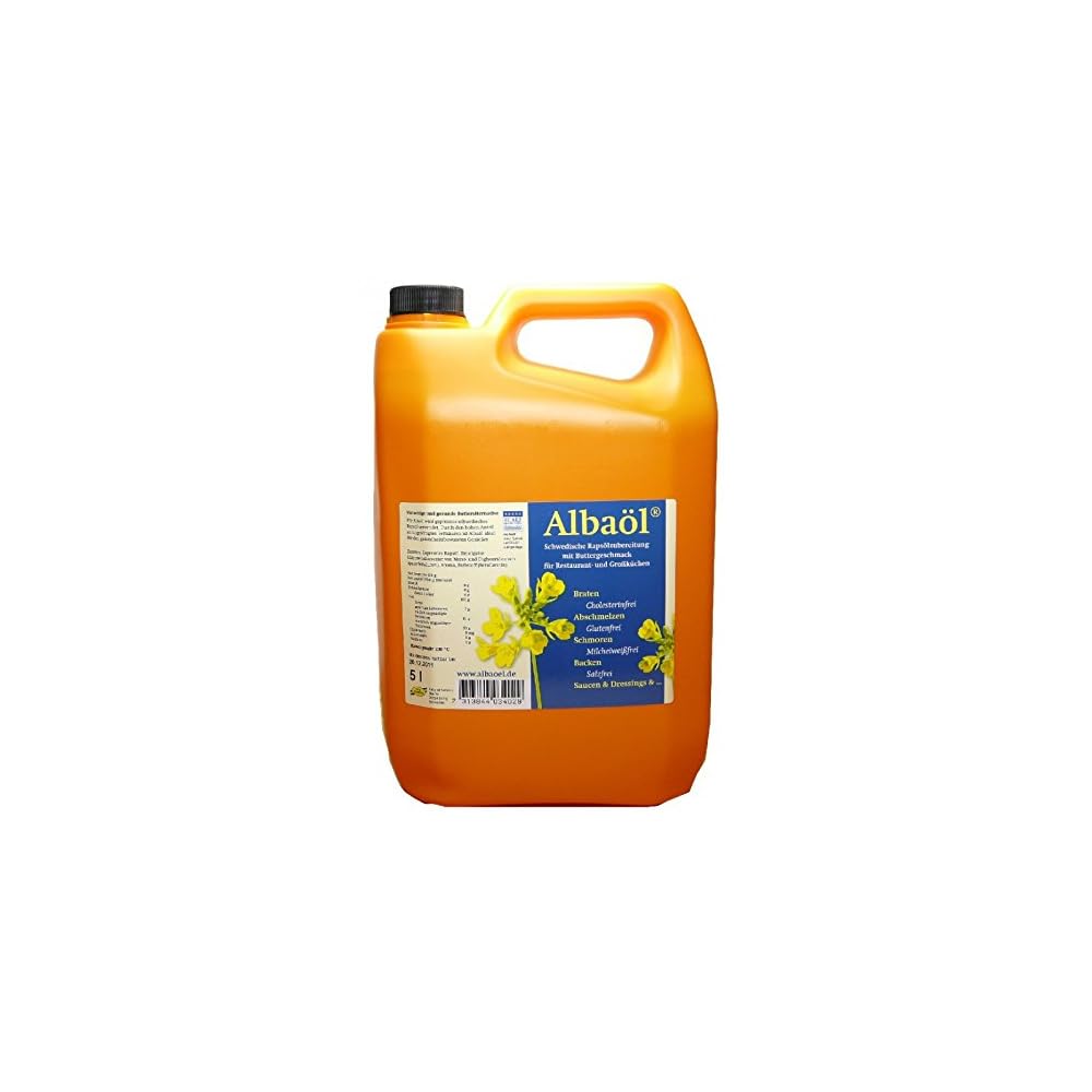 Alba L Rapsl Buttergeschmack Butterl 5 Liter 2 Leere Glasflaschen 1 Liter