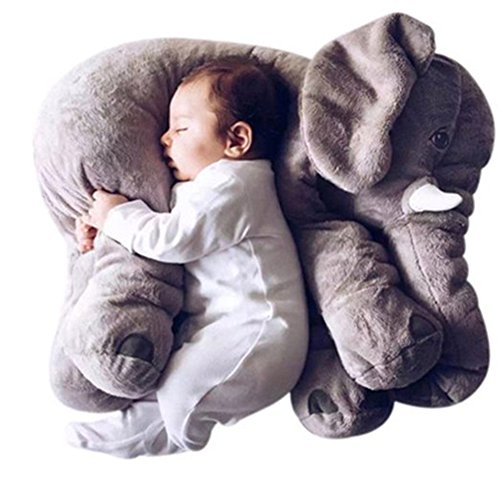 Elefantenkissen 60cm,70cm,40cm,Vlunt Baby Elefantenkissen, 100 % weicher Plüsch, Beste Geschenke für Ihre Baby