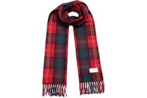 TG Thistle Gem Traditional Tartan Clan Scarves – Multicolor, super-soft Scottish Clan Tartan Scarf - Perfect for both Men and Women