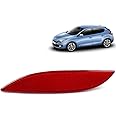 ROBUST Car Rear Bumper Red Reflector No Light Left Passenger Side for Renault Megane Mk3 265650004R 2008-2016