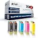 Produktbild 5x kompatible Tintenpatronen für Epson Expression Home XP-235 XP-330 Series XP-332 T298140 T298240 T298340 T298440 C13T29964010 T2996 Black Cyan Magenta Yellow - Sparpack - Eco Pro Serie