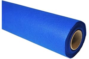 PuntoCasaStore ROTOLO IN TNT 80 CM x 20 MT BLU - TOVAGLIA USA E GETTA COPERTURA INTERNI ESTERNI TAVOLI FESTE CERIMONIE EVENTI FIORISTA